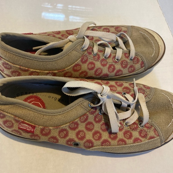 Eco Sneakers Simple Shoes Boho Walking Women Size 9 - Picture 10 of 13